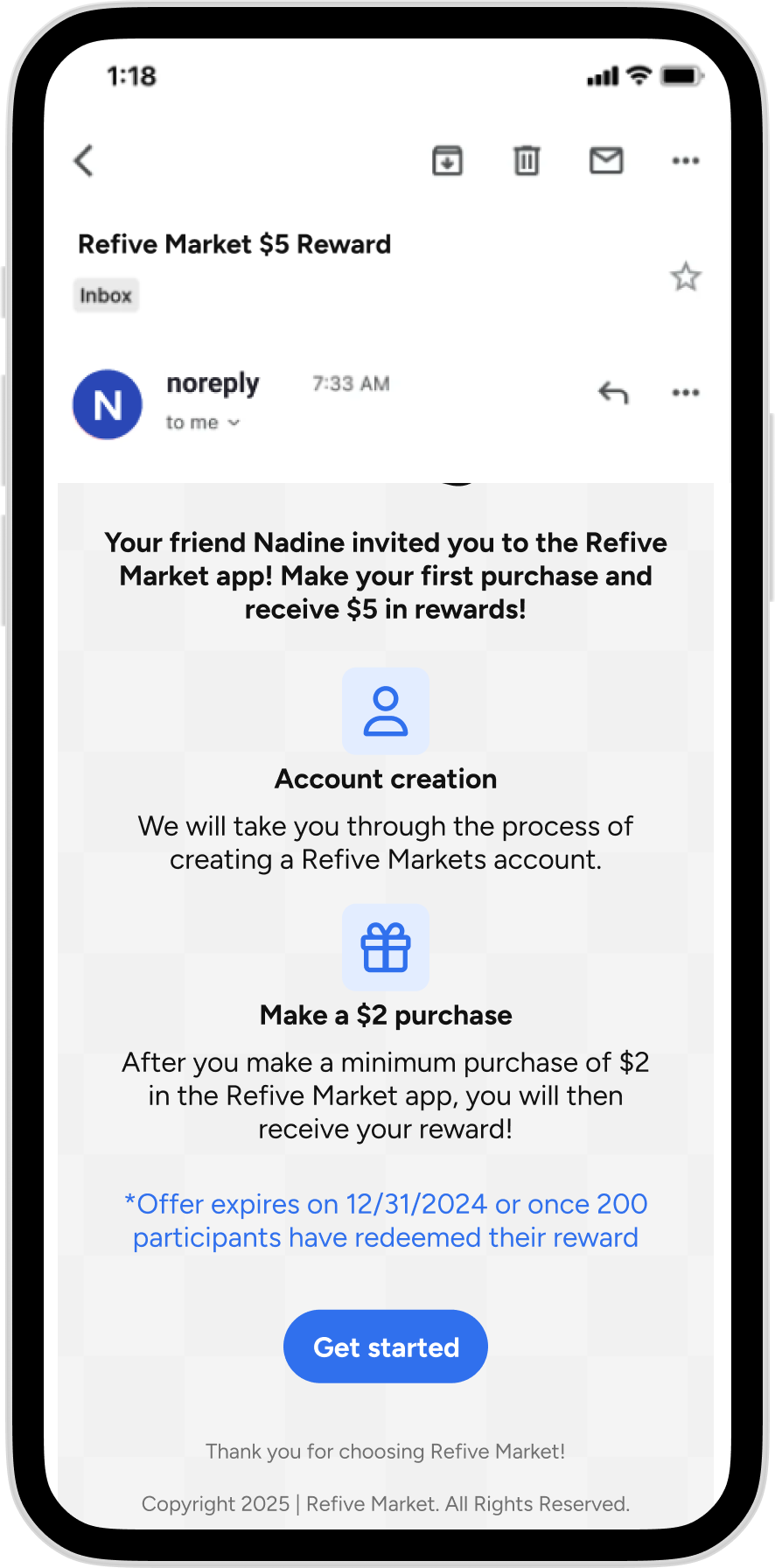 Refive - Referrals Email Page 2 