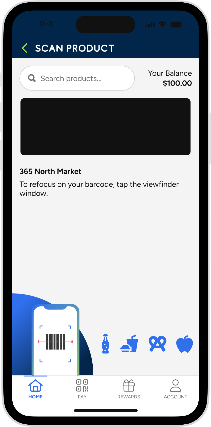 Refive - Scan and Pay Scanner 