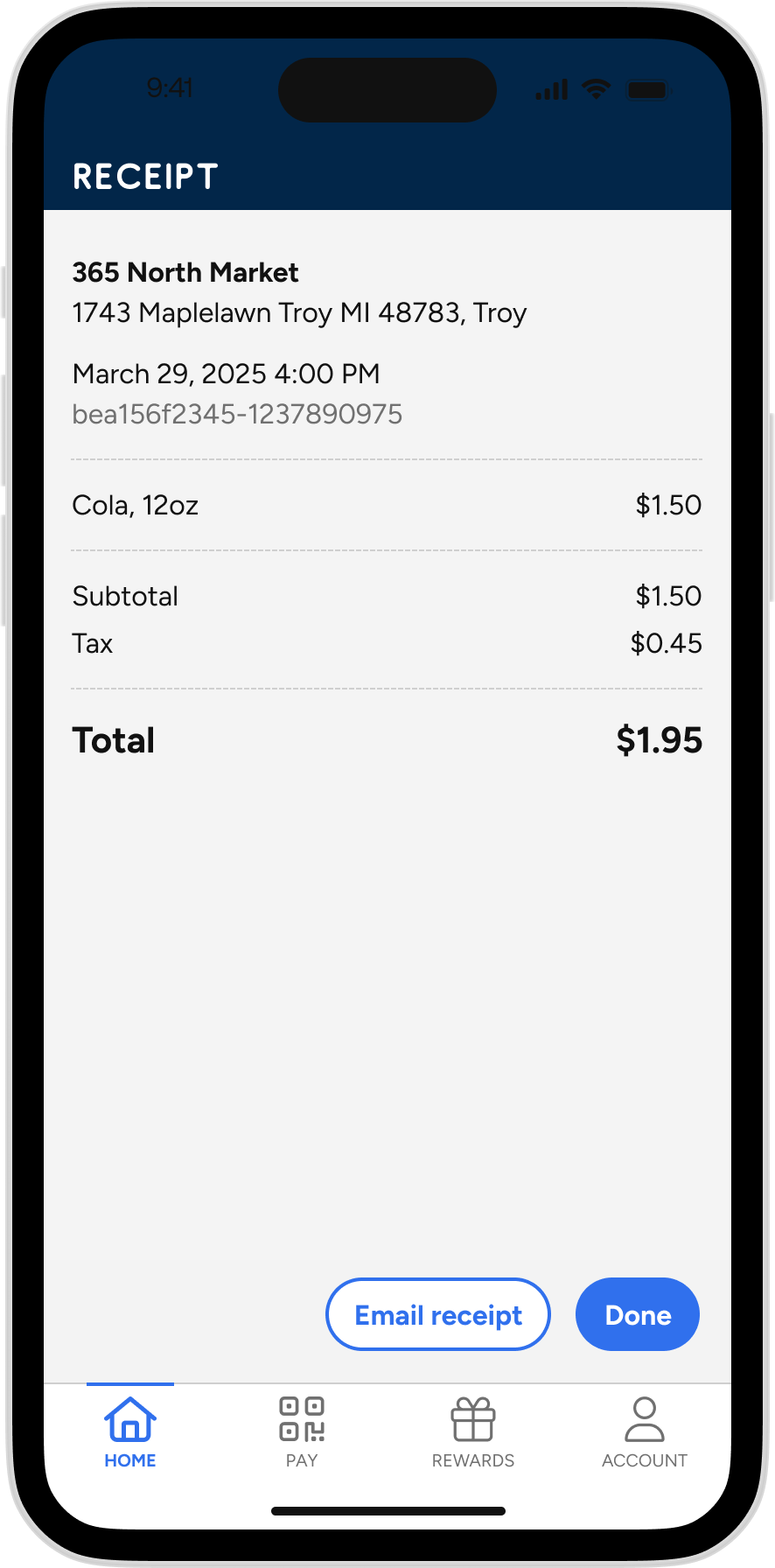 Refive - Scan and Pay Receipt 