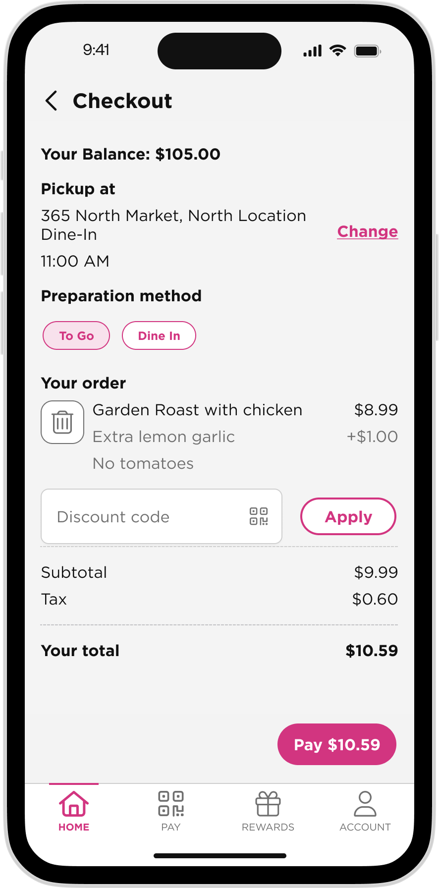 Breaks Reimagined app - Order Ahead - Image 5.png