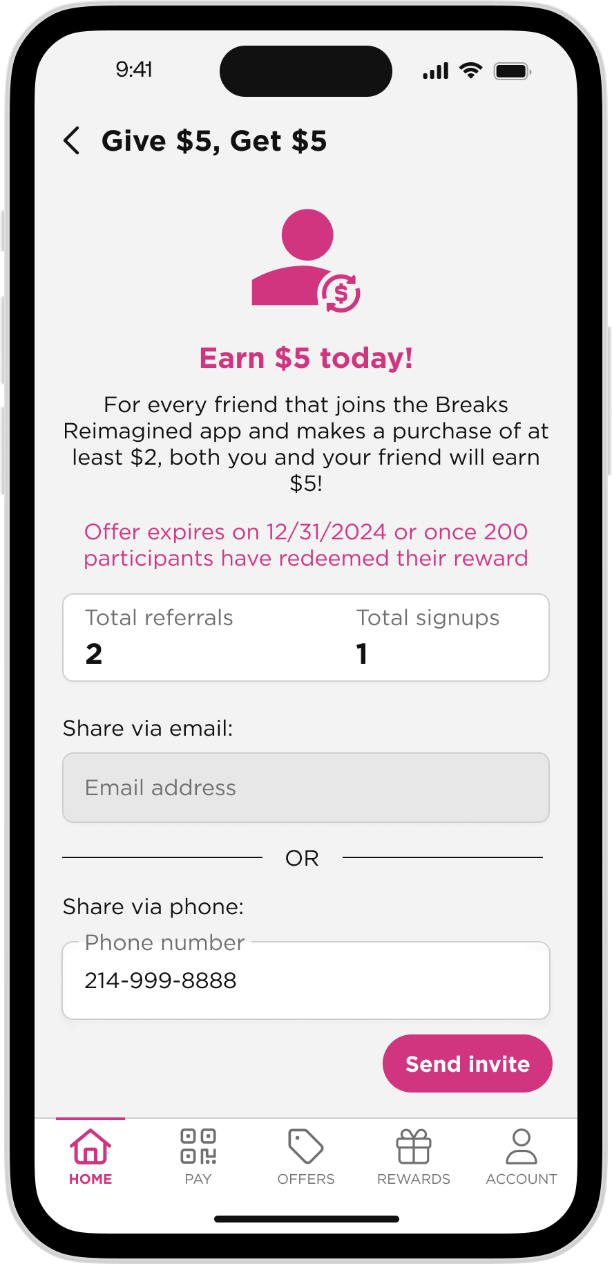 Breaks Reimagined app - Referrals - Send a Referral - Image 4.png
