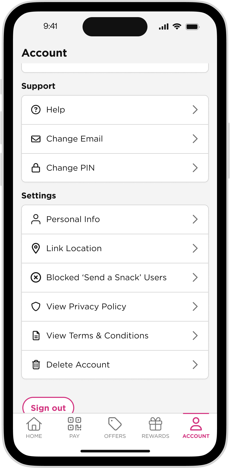 Breaks Reimagined app - Account Management - Image 2.png