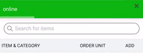 Kafoodle - Stock Ordering - Offline Upload Banner Mobile