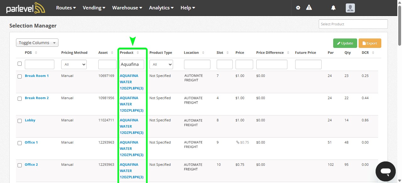 Parlevel - VMS Filter Products