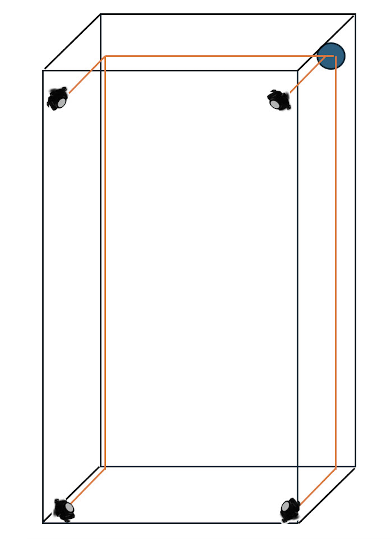CV Express - Route Camera Cables Diagram