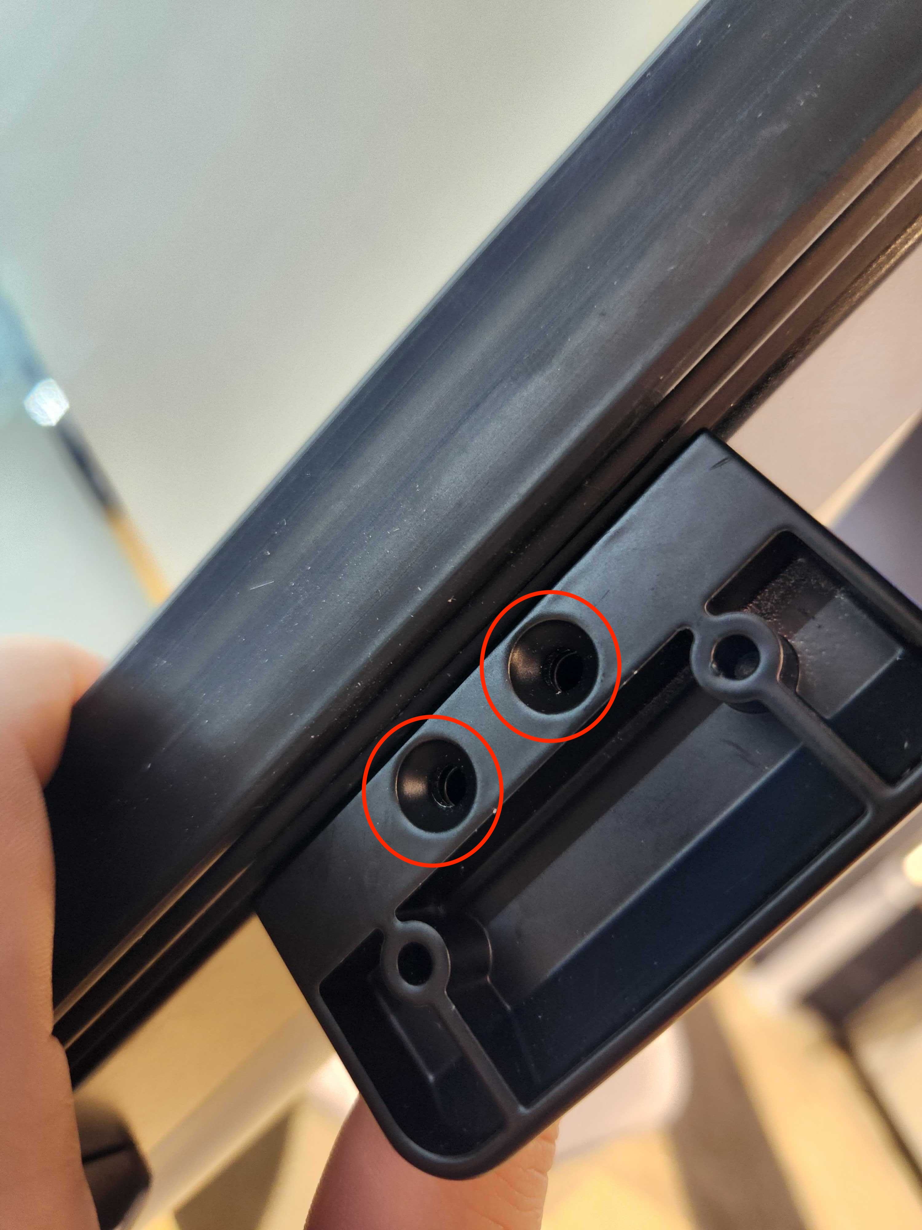 CV Express - Striker Bracket In Place