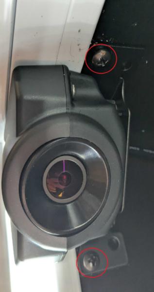 PicoCooler Vision - Camera Bracket Screw Locations