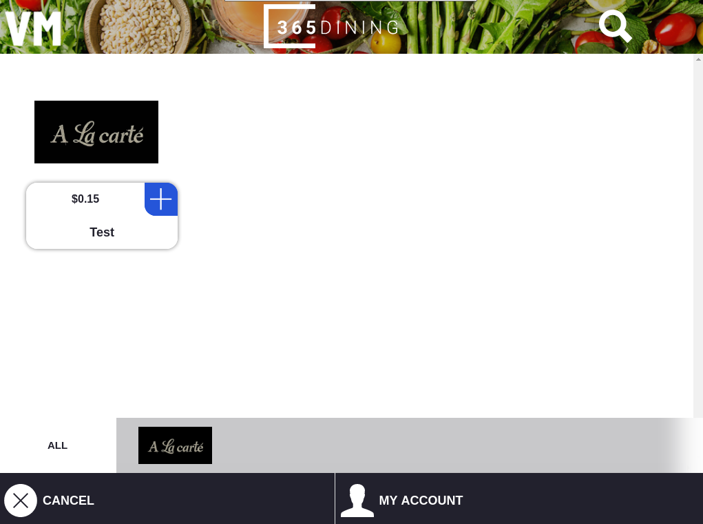 Dining - Menu Logo Applied Preview
