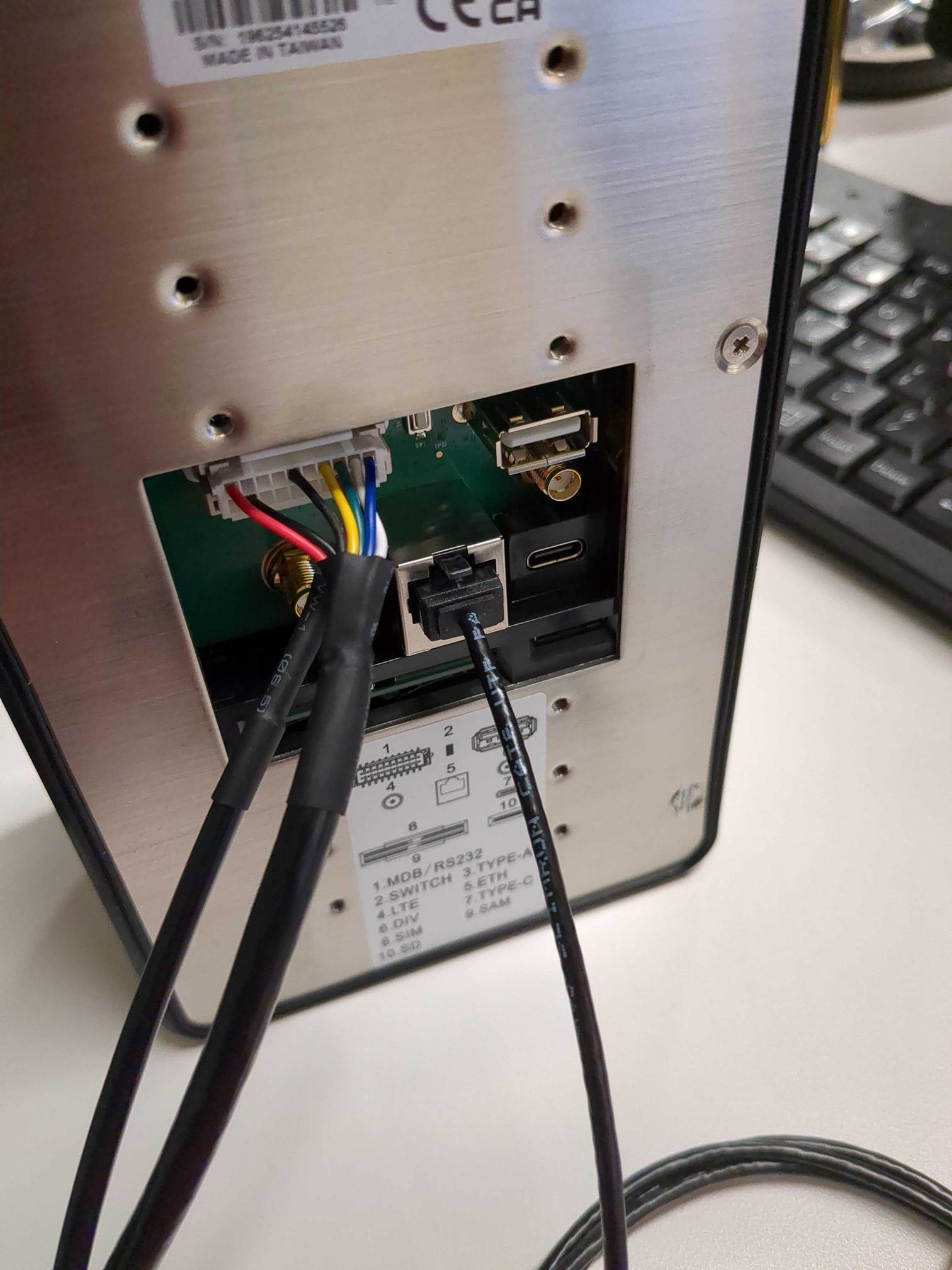 Pico S1U365 - Adapter and Cables Connected