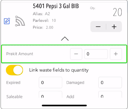 Parlevel - Stock App - Edit Prekit Amount.png