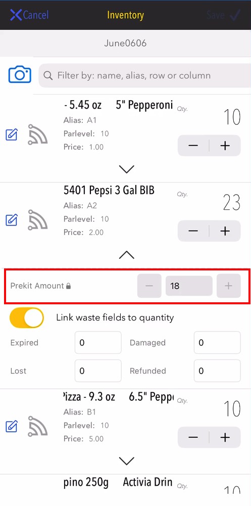 Stock App - Prekit Locked