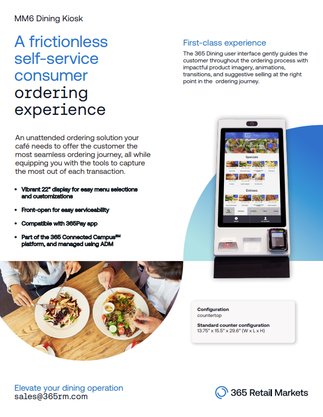 Dining - Sales Pager 1