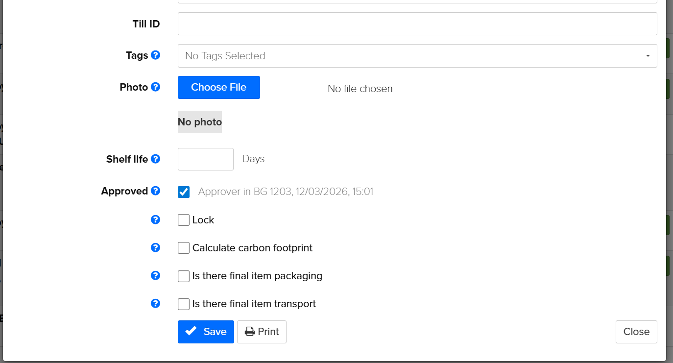 Kafoodle - Approver User Approved Recipe