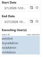 AVLive - Refund Enhancements - Transactions Refunded Report filters.png