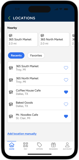 Refive - Home Locations Tab 2601