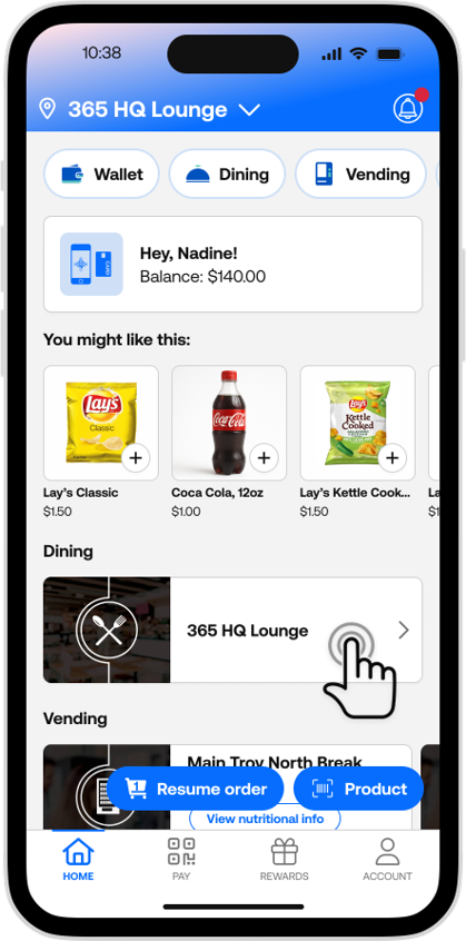365Pay - Dining Cart Persistence - Saved Cart - image 1.png