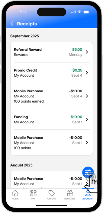 365Pay - Receipts - filter flow - image 1.png