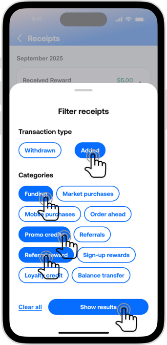365Pay - Receipts - filter flow - image 3.png