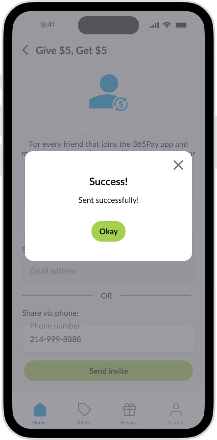 CK App - Referral Sent