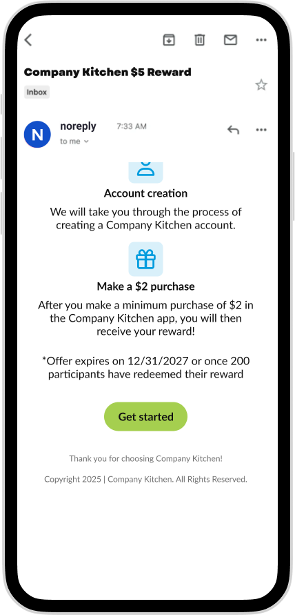 CK App - Referral Accept Email Body