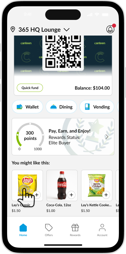 CK App - Recommended Product Click