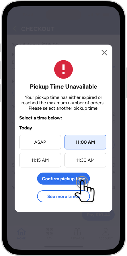 Refive - Checkout Time Unavailable