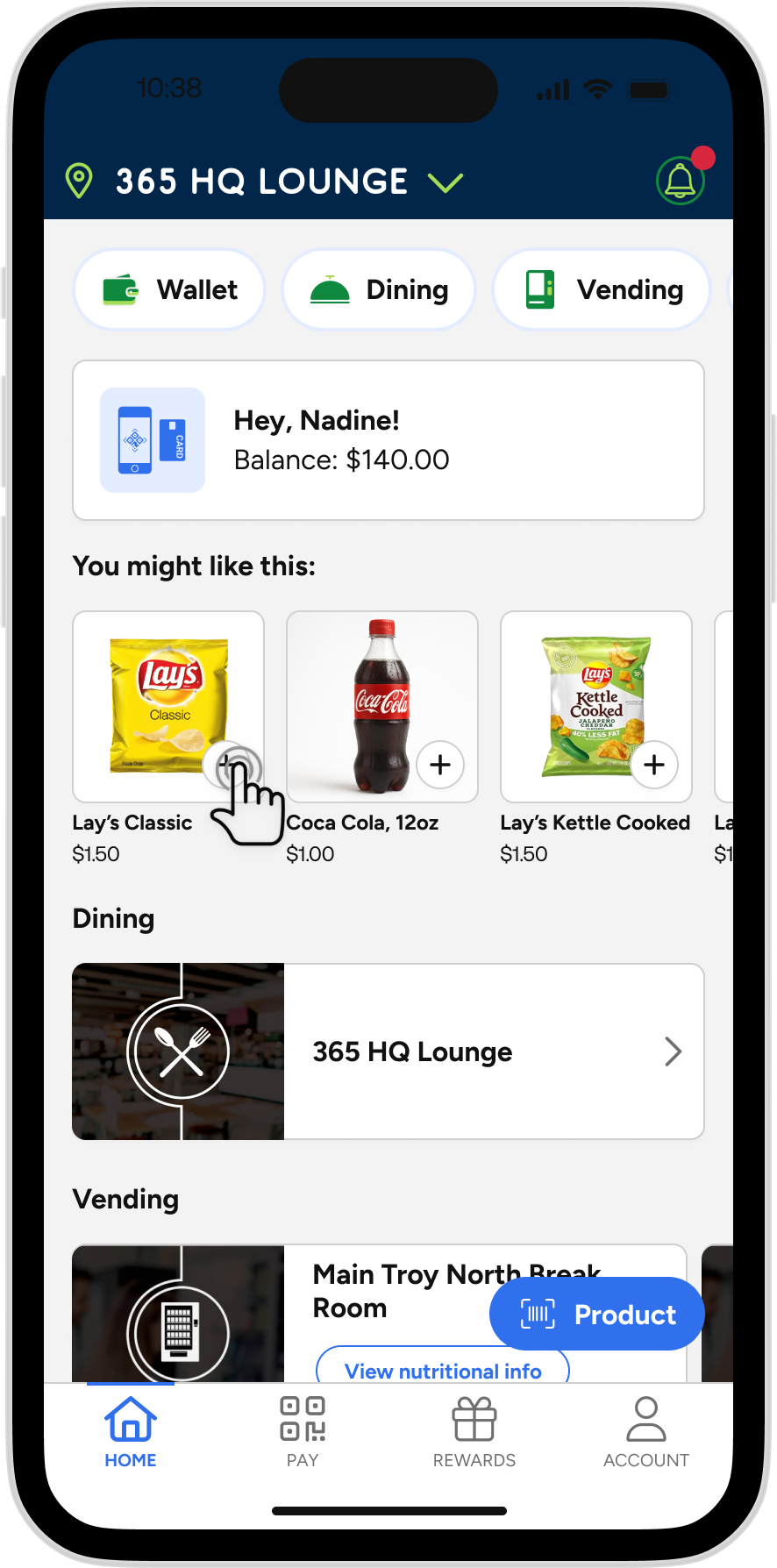 Refive - Recommended Product Add to Cart