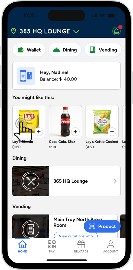 Refive - Recommended Product Click