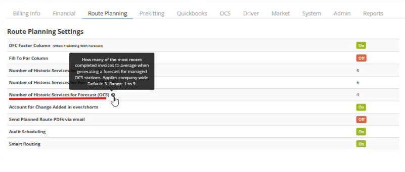 Parlevel - Company Settings Forcast OCS.png