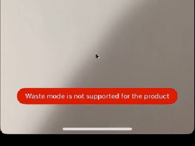 Parlevel - Quick Waste error message.png