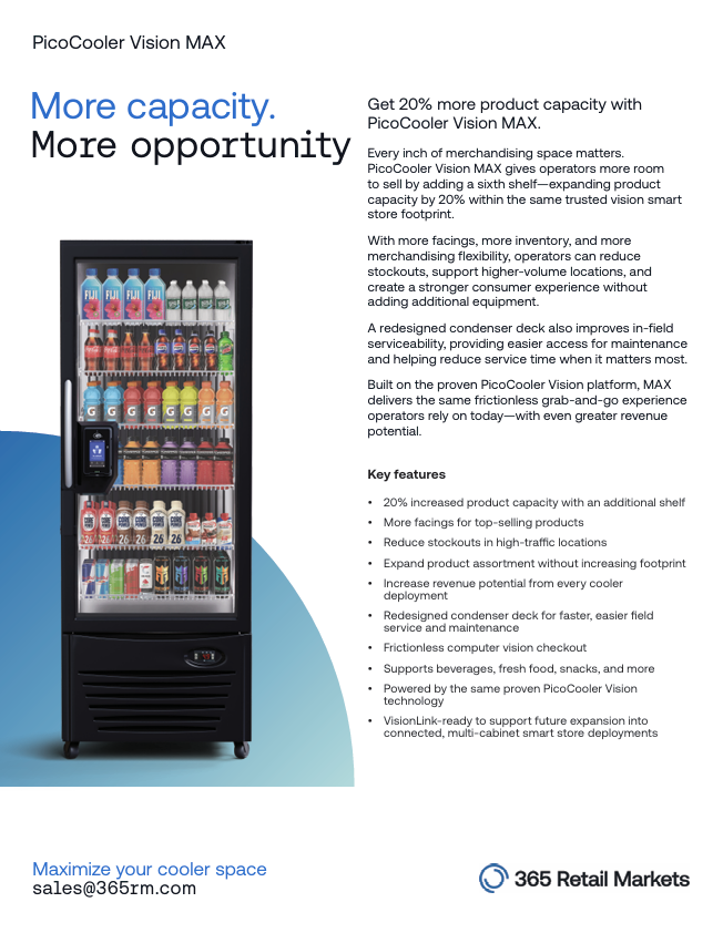 PicoCooler Vision Max - Sales Pager