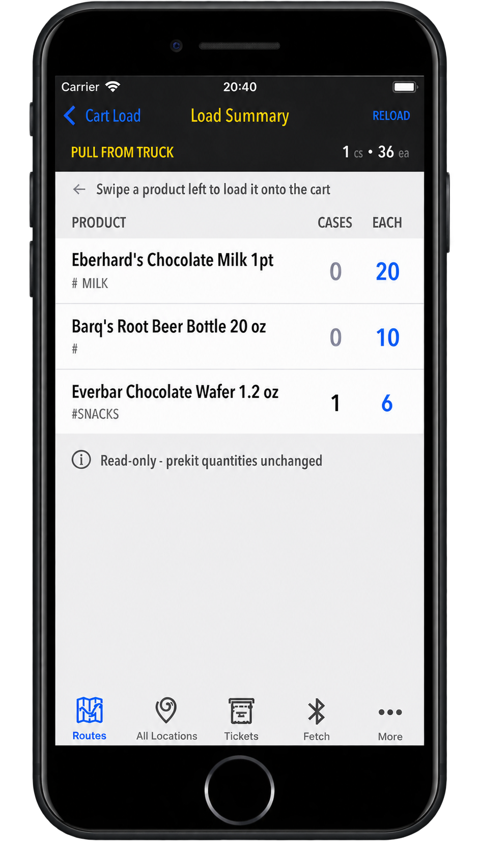 Parlevel - Stock app - Cart Load Builder - Load Summary.png
