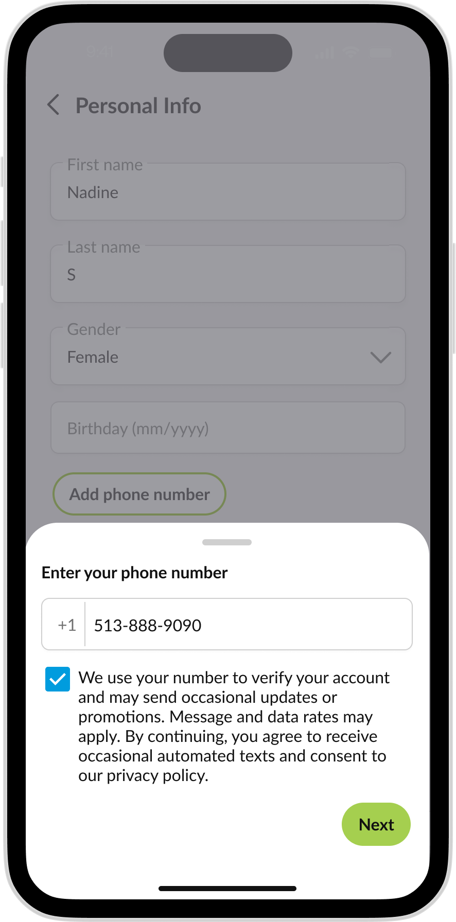 Company Kitchen - Phone Number Reclaim flow - image 1.png
