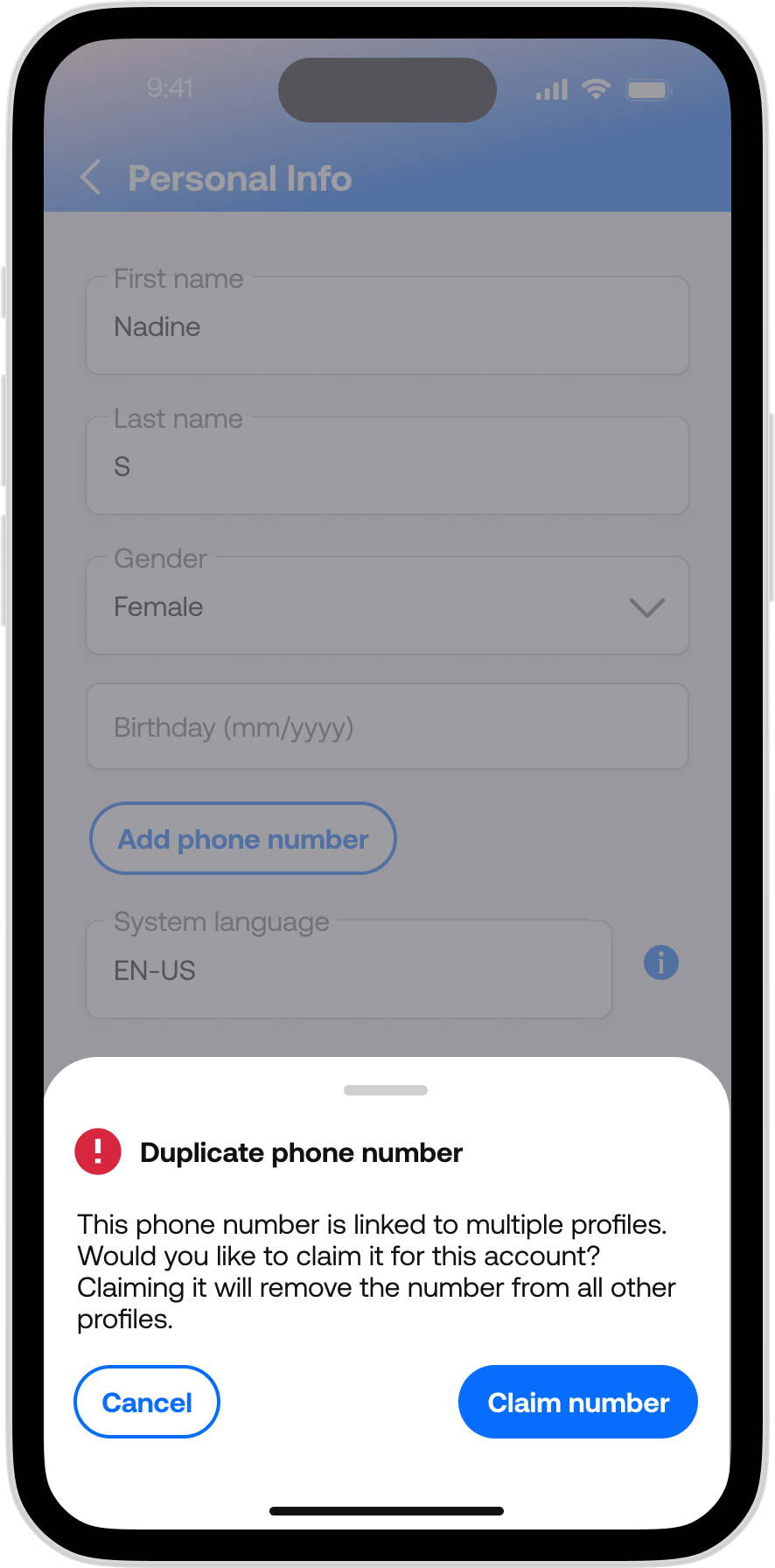 365Pay - Phone Number Reclaim Claim