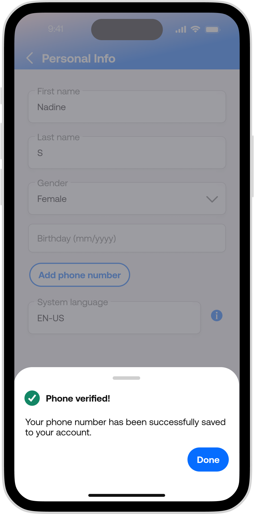 365Pay - Phone Number Reclaim Verified