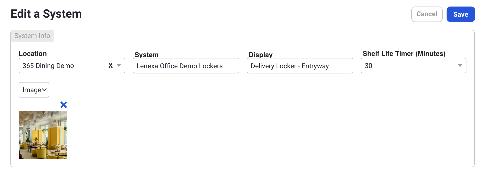 ADM - Lockers - Display - Add Image