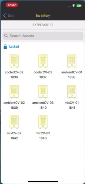 Stock App - CV Locked