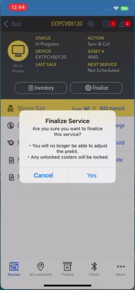 Stock App - CV Finalize