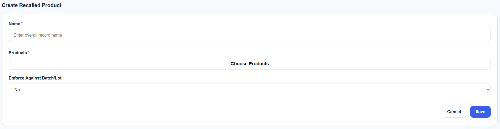 ADM - Create Recalled Product.png